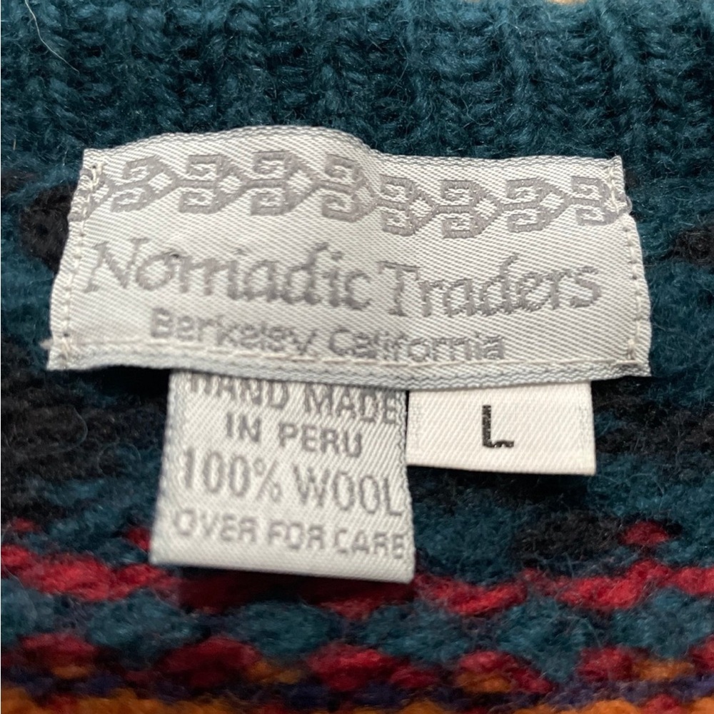 Nomadic traders, Berkeley, California 100% wool s… - image 4